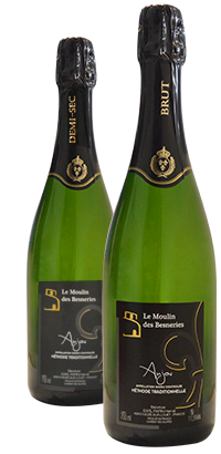 Methode traditionnelle Brut ou Demi-sec